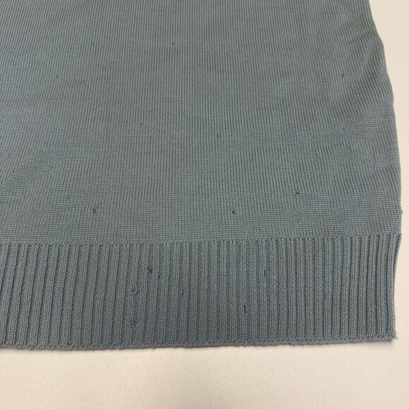 Vintage 50s Broadway Knit Sweater Adult Small 17.5x25.5 Blue - Picture 16 of 16